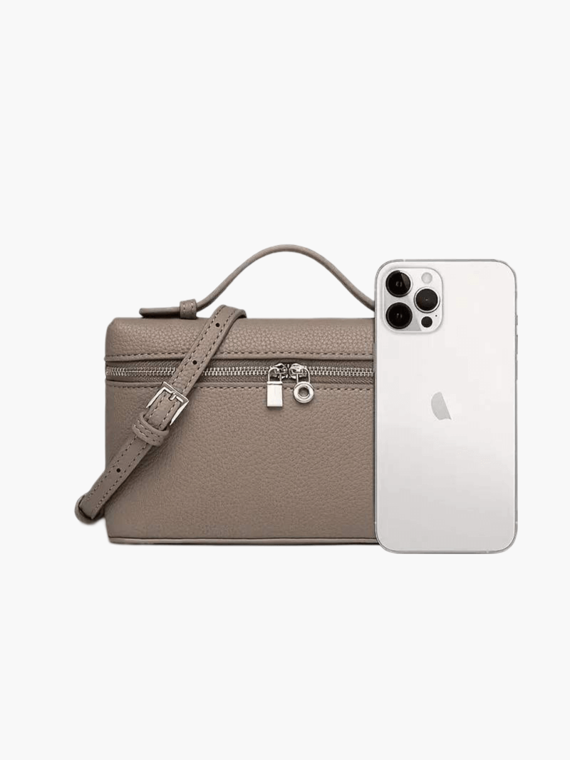 Elarova | Handtasche Damen elegante Leder Tasche