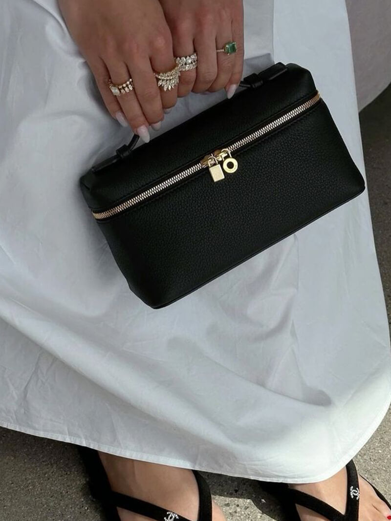 Elarova | Handtasche Damen elegante Leder Tasche