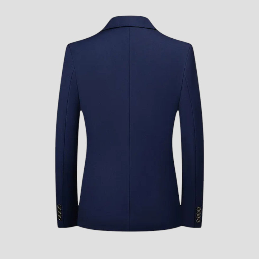 Elarova | Herren Blazer Business Jacke Zwei Knöpfe