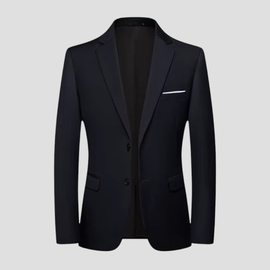 Elarova | Herren Blazer Business Jacke Zwei Knöpfe
