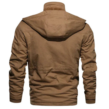 Elarova | Herren-Bomberjacke mit Fleece-Futter