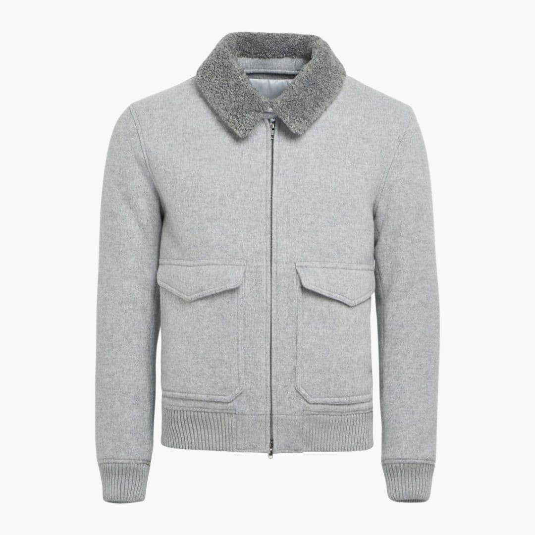 Elarova | Herren Bomberjacke mit Fronttaschen