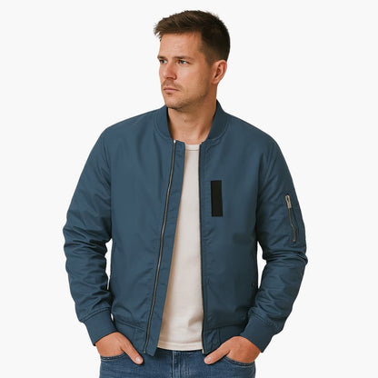 Elarova | Herren Bomberjacke mit Rippbund