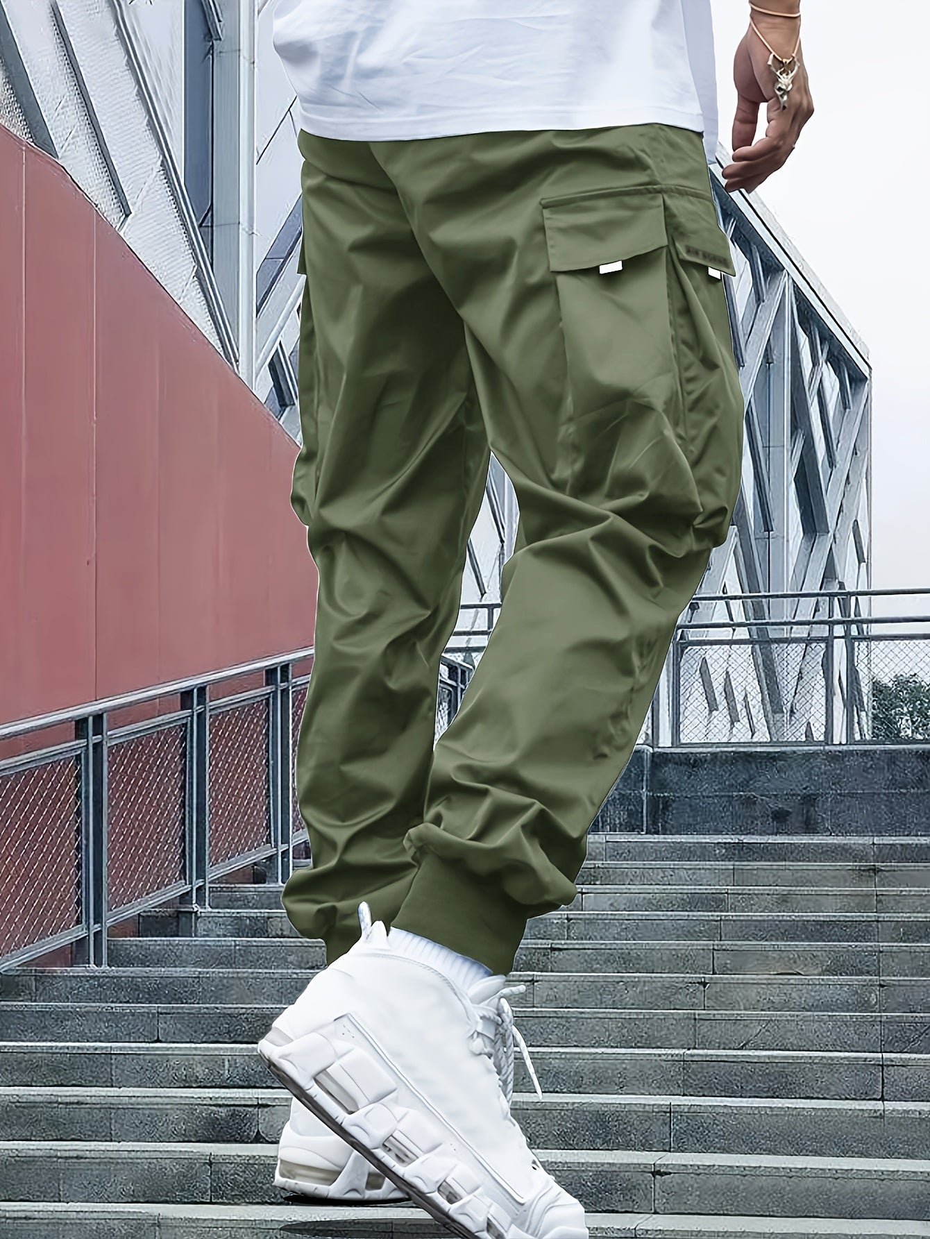 Elarova | Herren Cargo-Jogger-Hose