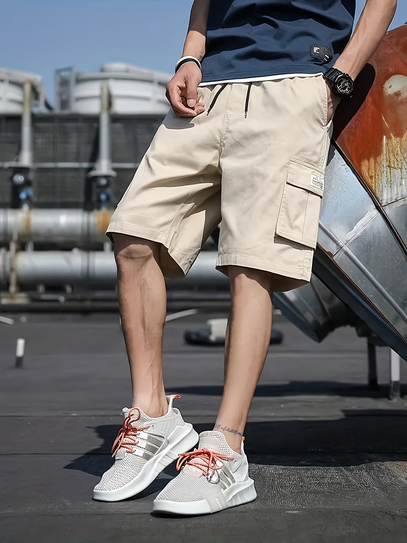 Elarova | Herren Cargo Shorts