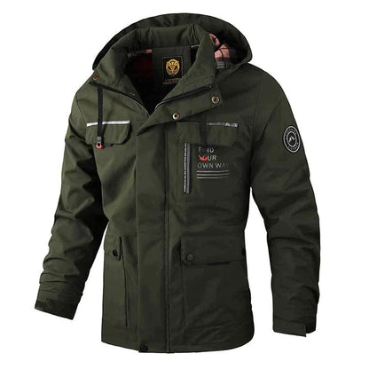 Elarova | Herren Casual Windbreaker Jacke