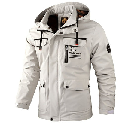 Elarova | Herren Casual Windbreaker Jacke