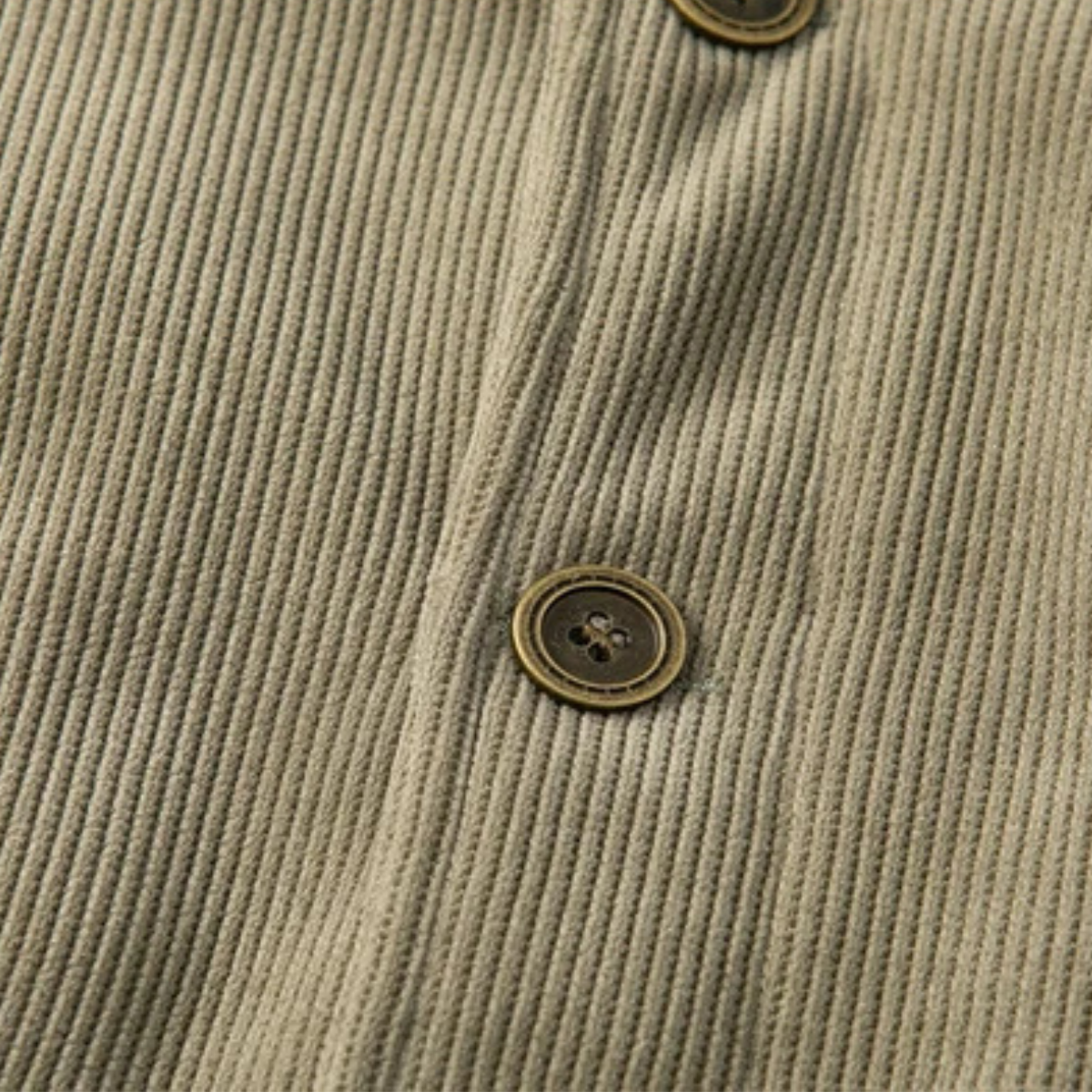 Elarova | Herren-Cordjacket mit Kragen aus Kunstfell