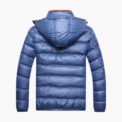 Elarova | Herren-Daunenjacke mit Glanzeffekt