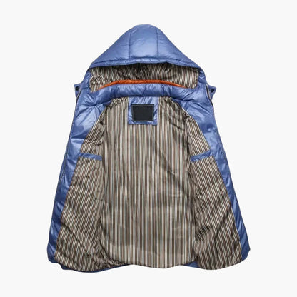 Elarova | Herren-Daunenjacke mit Glanzeffekt