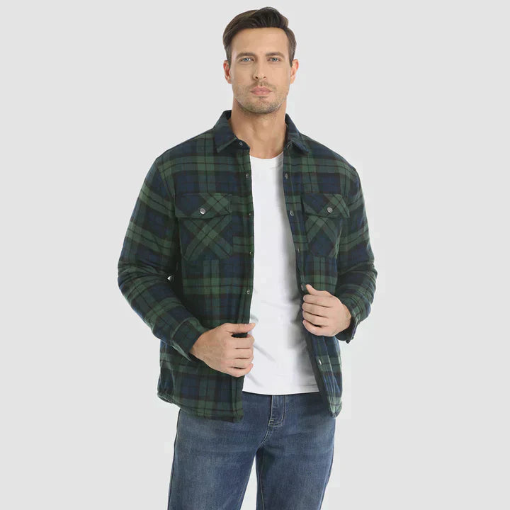 Elarova | Herren Flanelljacke