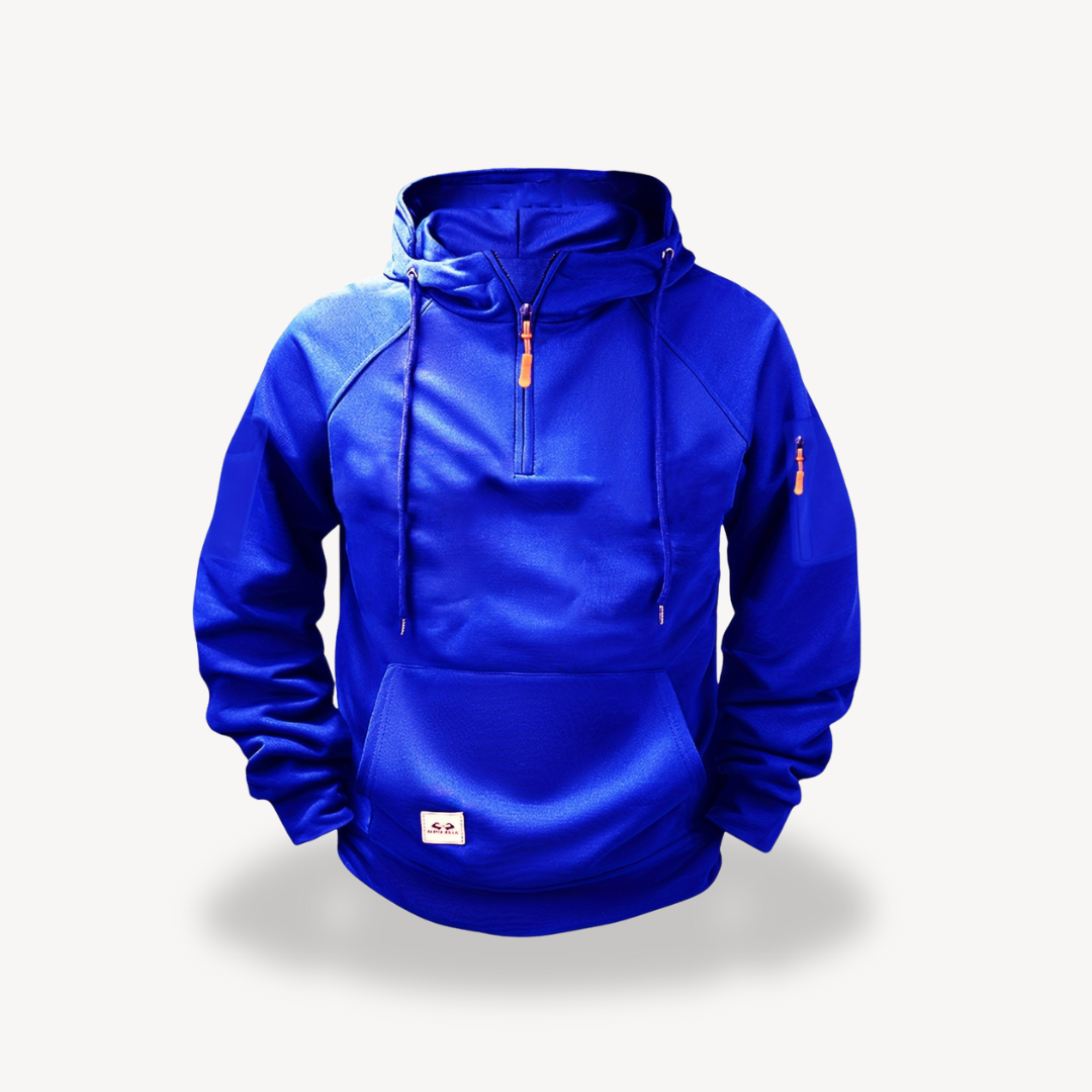 Elarova | Herren Fleece-Kapuzenpullover