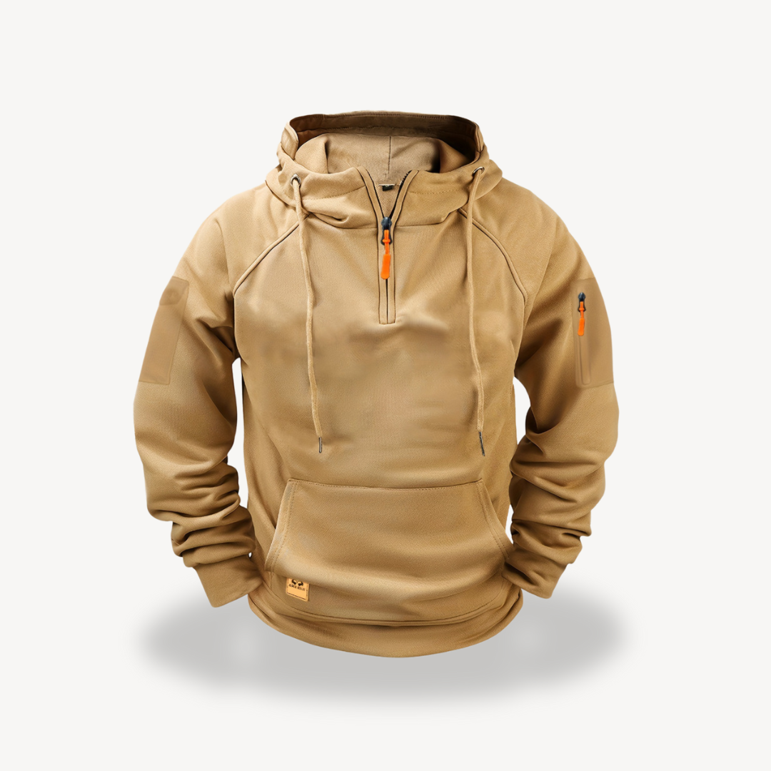 Elarova | Herren Fleece-Kapuzenpullover
