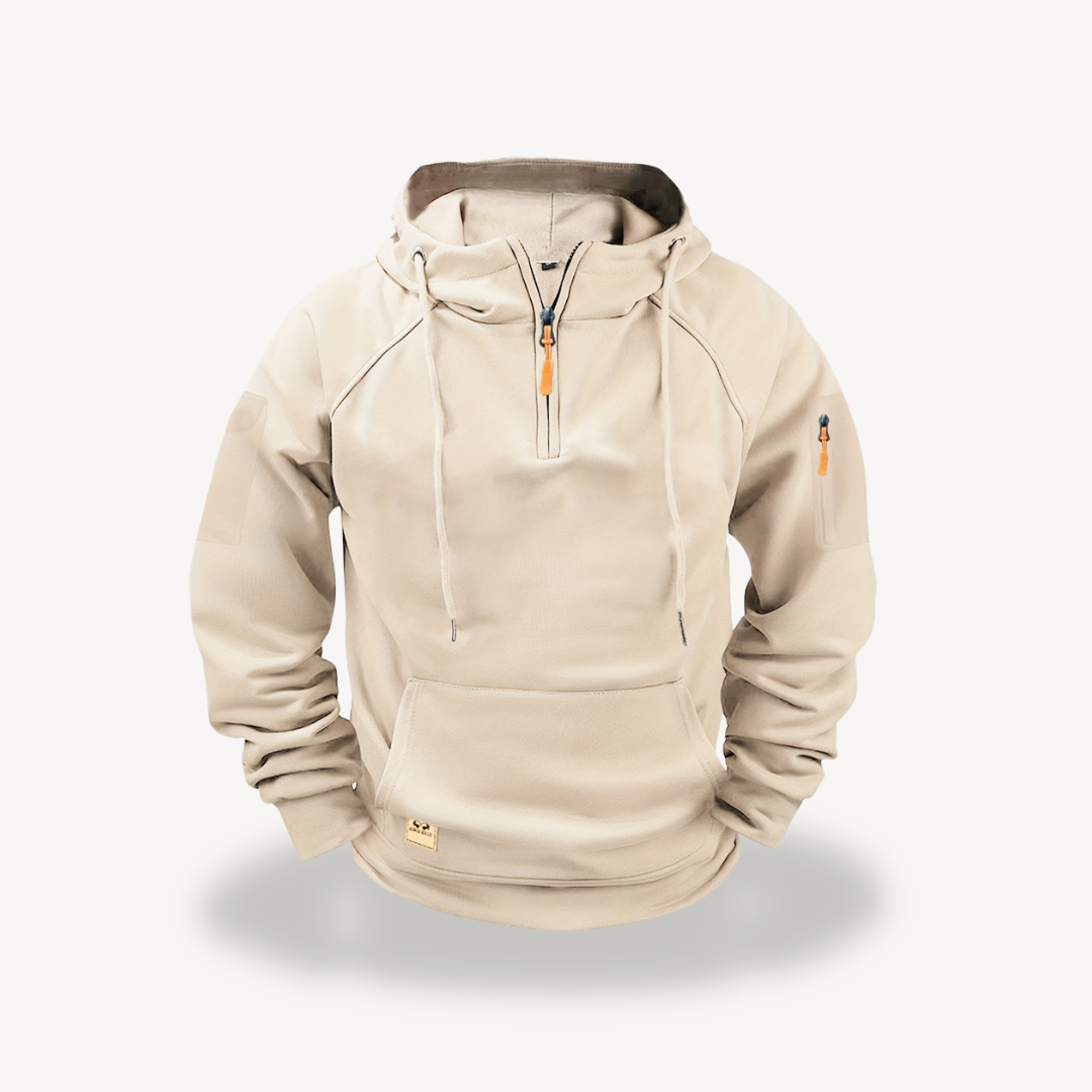 Elarova | Herren Fleece-Kapuzenpullover