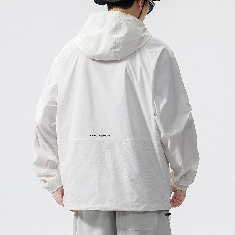 Elarova | Herren Funktionsjacke mit belüftetem Design und verstellbarem Kragen WW