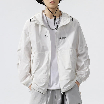 Elarova | Herren Funktionsjacke mit belüftetem Design und verstellbarem Kragen WW