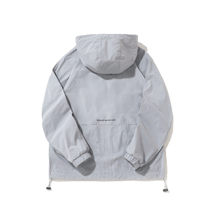 Elarova | Herren Funktionsjacke mit belüftetem Design und verstellbarem Kragen WW