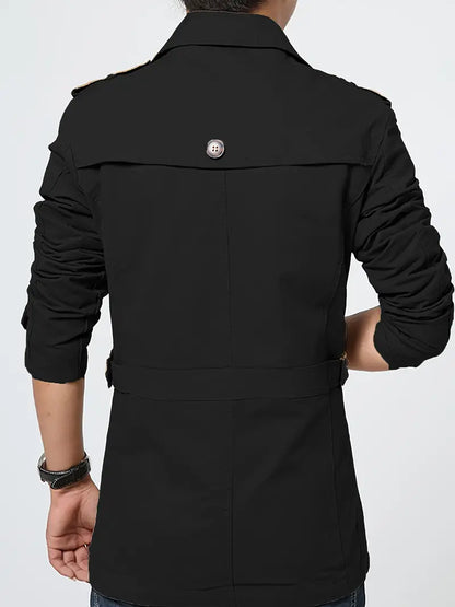 Elarova | Herren Große Größe Baumwollwindjacke Für Frühling Und Herbst
