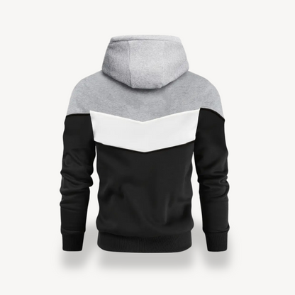Elarova | Herren-Hoodie mit Farbblock