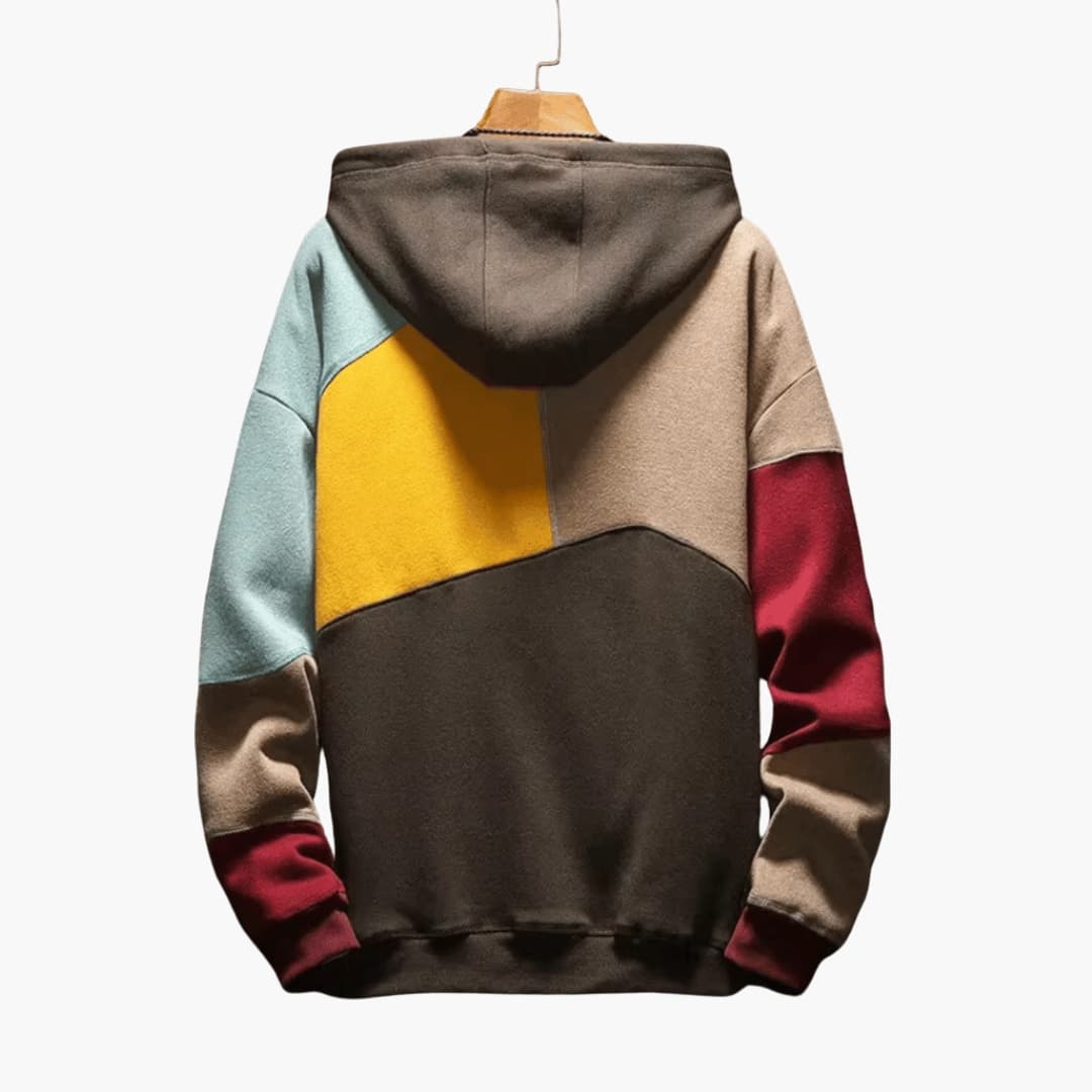 Elarova | Herren Hoodie mit Kordelzug Kapuze