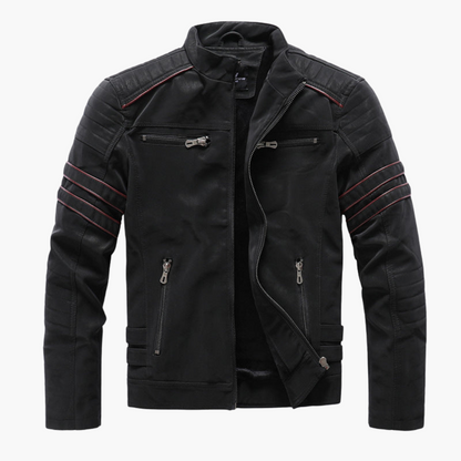 Elarova | Herren Jacke mit Knopfverschluss und Seitentaschen