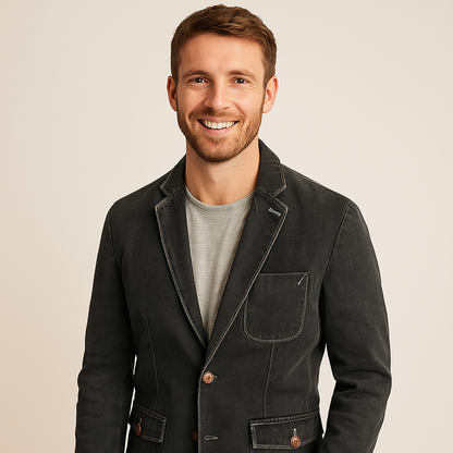 Elarova | Herren-Jeansblazer