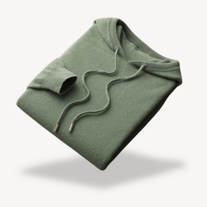 Elarova | Herren Kaschmir-Strick-Kapuzenpullover