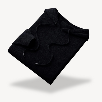 Elarova | Herren Kaschmir-Strick-Kapuzenpullover