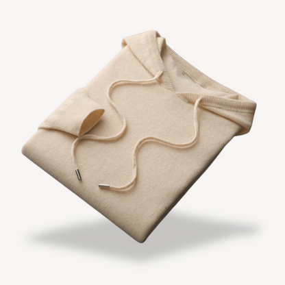 Elarova | Herren Kaschmir-Strick-Kapuzenpullover