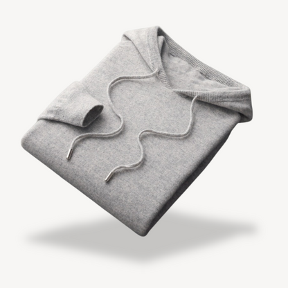 Elarova | Herren Kaschmir-Strick-Kapuzenpullover