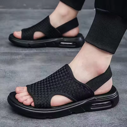 Elarova | Herren Orthopädische Sandalen Bequeme Hausschuhe Für Männer