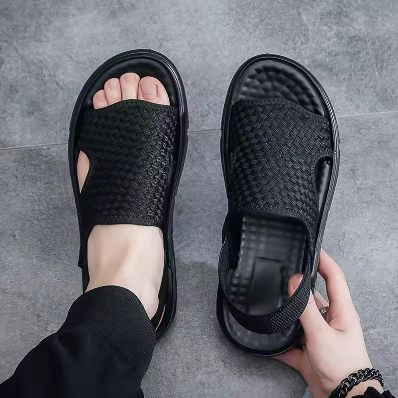 Elarova | Herren Orthopädische Sandalen Bequeme Hausschuhe Für Männer