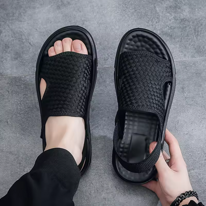 Elarova | Herren Orthopädische Sandalen Bequeme Hausschuhe Für Männer