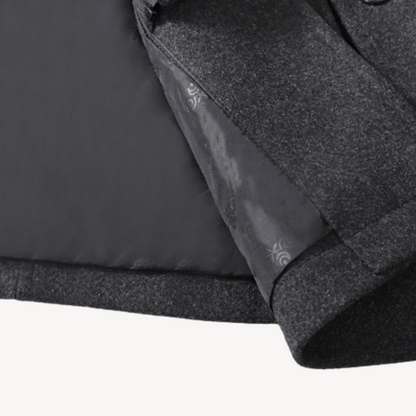 Elarova | Herren-Peacoat aus Wollmischung