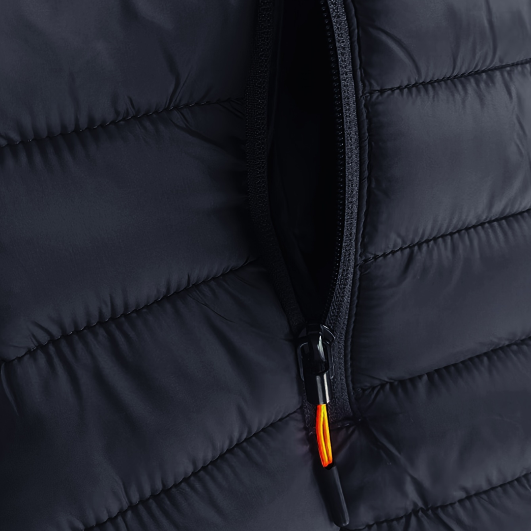 Elarova | Herren Pufferjacke mit Stehkragen