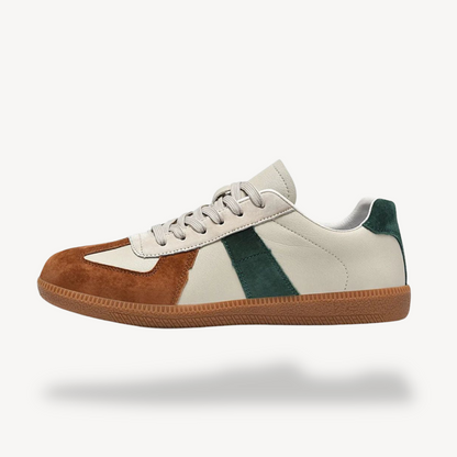 Elarova | Herren Retro Luxus Leder Sneakers