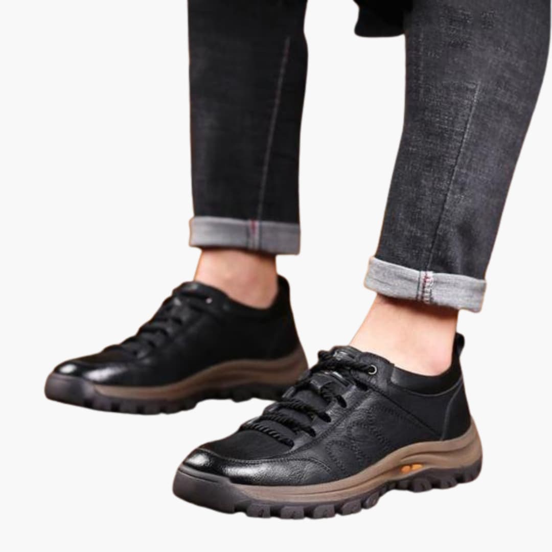 Elarova | Herren Schnürschuhe mit Gummisohle