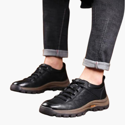 Elarova | Herren Schnürschuhe mit Gummisohle