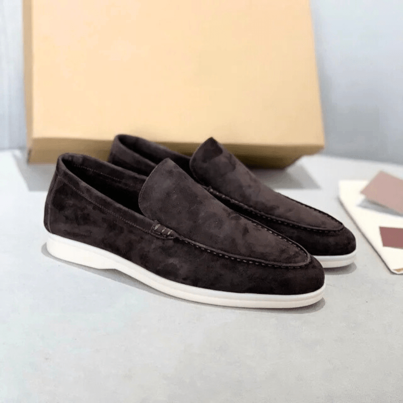Elarova | Herren Schuhe Wildleder Slipper Elegant & Klassisches Design