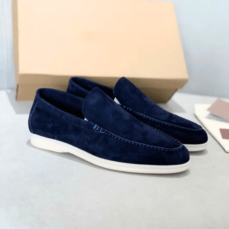 Elarova | Herren Schuhe Wildleder Slipper Elegant & Klassisches Design