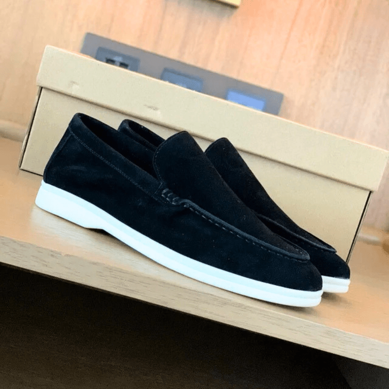 Elarova | Herren Schuhe Wildleder Slipper Elegant & Klassisches Design