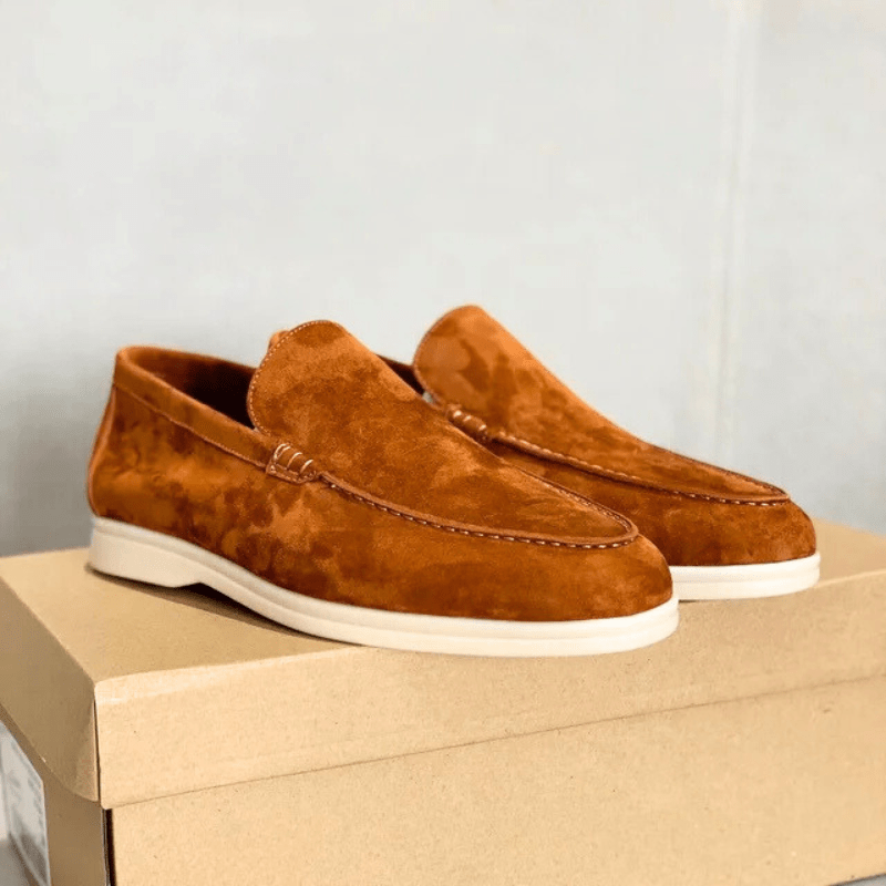 Elarova | Herren Schuhe Wildleder Slipper Elegant & Klassisches Design