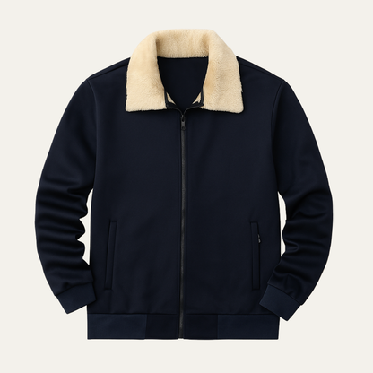 Elarova | Herren-Shelljacke mit Sherpa-Futter