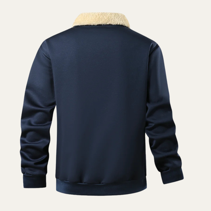 Elarova | Herren-Shelljacke mit Sherpa-Futter