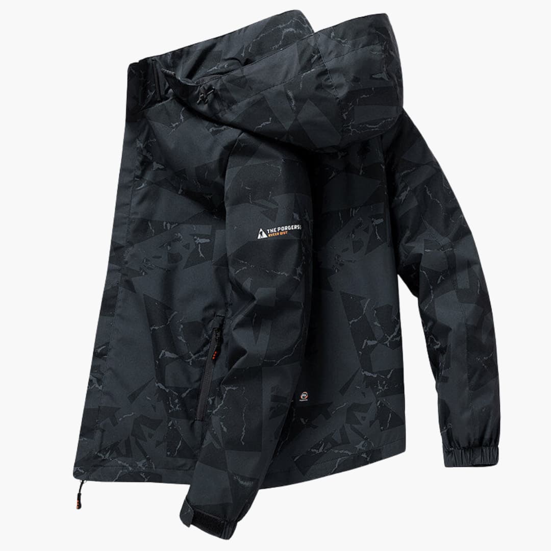 Elarova | Herren Skijacke mit Kapuze und modernem Schnitt