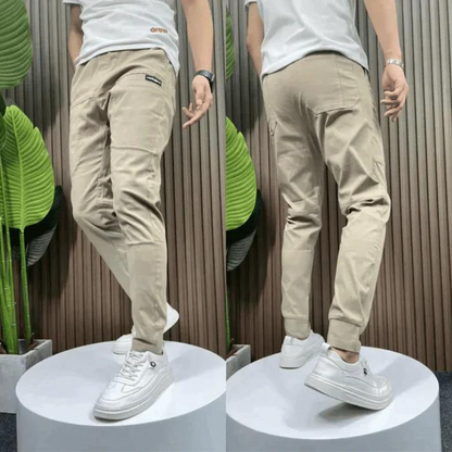 Elarova | Herren Skinny Cargo-Hose