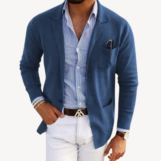 Elarova | Herren Slim Fit Smart Casual Blazer Jacke
