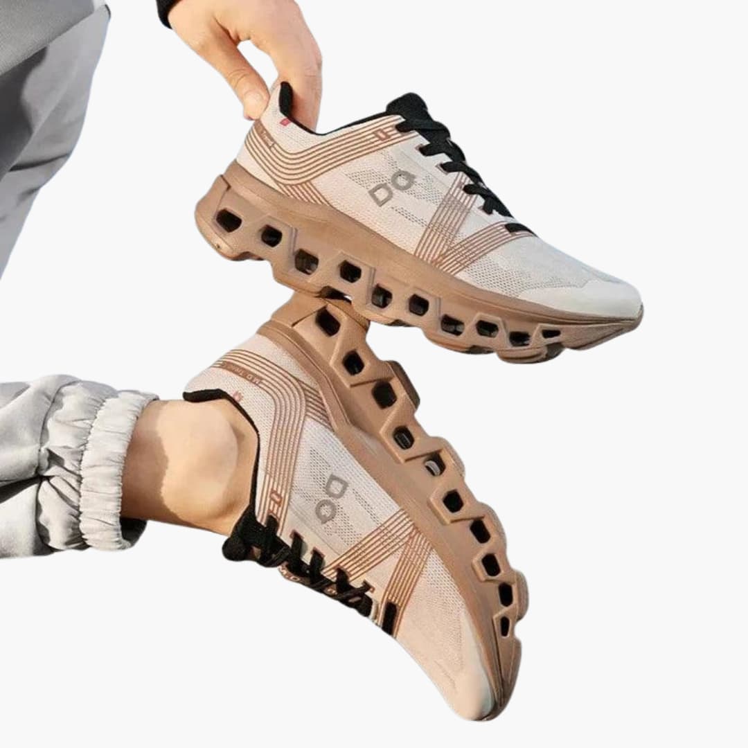 Elarova | Herren Sneaker mit Mesh Obermaterial und gepolsterter Sohle