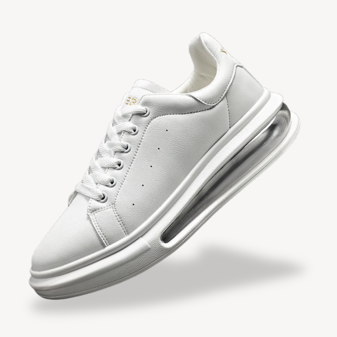 Elarova | Herren-Sneakers mit Luftpolster aus Leder