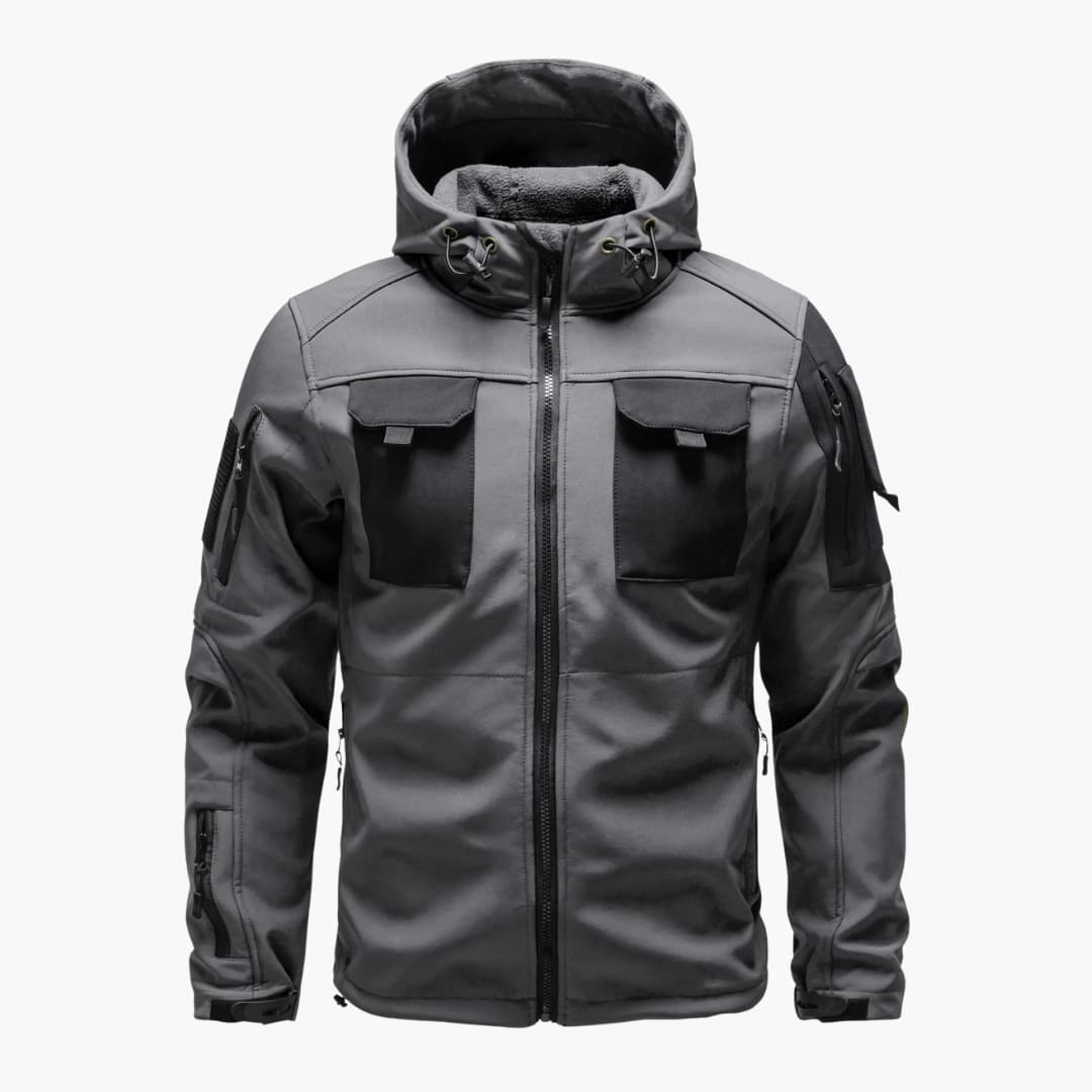 Elarova | Herren Softshelljacke mit Kapuze